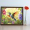 Hummingbird Diamond Painting Kits for Adults - 12x16 Inch Bird and Flowers 5D Diamond Art - DIY Full Round Drill Gem Painting by Numbers - Rhinestone Embroidery Craft for Home Wall Decor